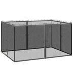Replacement Mosquito Netting for Gazebo 10' x 13'with Zippers, Dark Grey