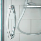 Foundry 5mm Glass Sliding Shower Door - Chrome