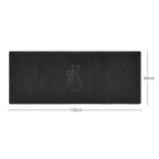"Cat" Embossed Loofah Textured Spaghetti Door Mat