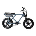 Eunorau Flash Folding Electric Commuter Bike LITE in moon black color facing the right