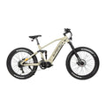 Eunorau Specter-S Fat Tire Electric Mountain Bike in safari color facing the right