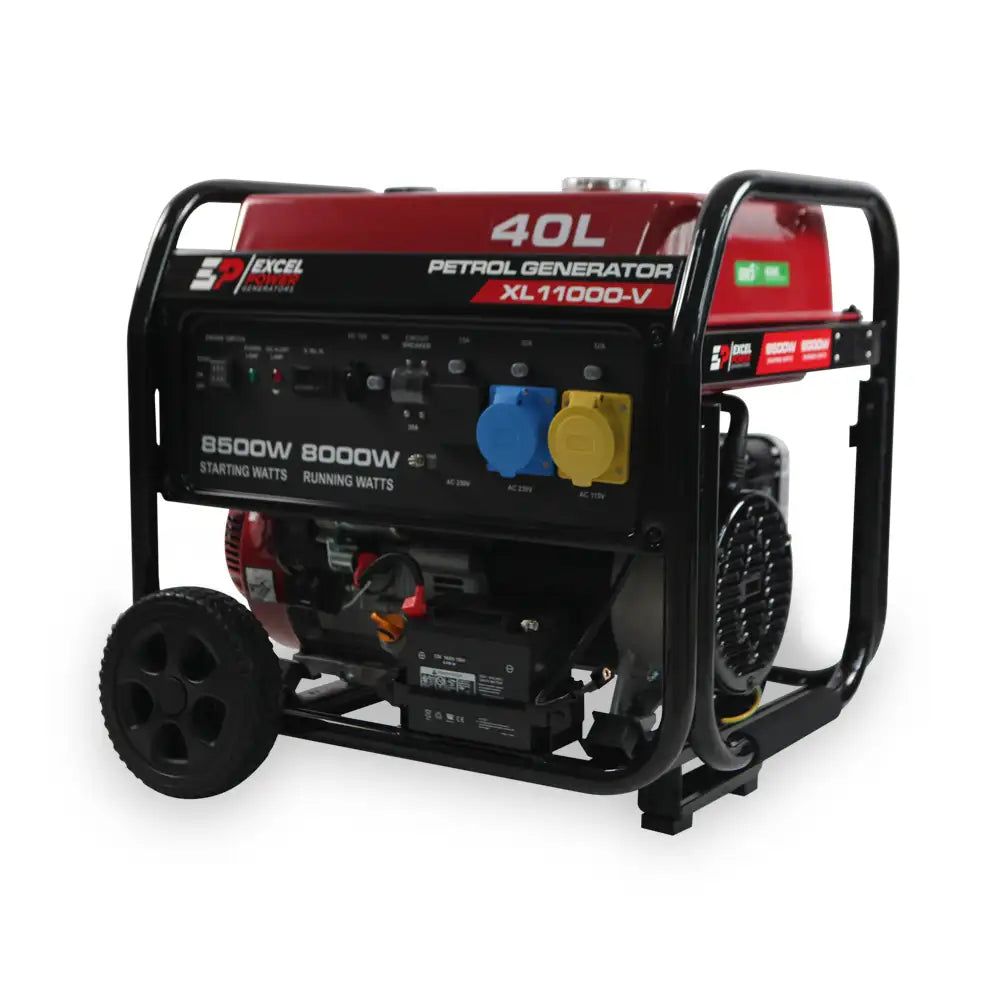 Excel Power XL11000V 8kW Open-Framed Petrol Generator