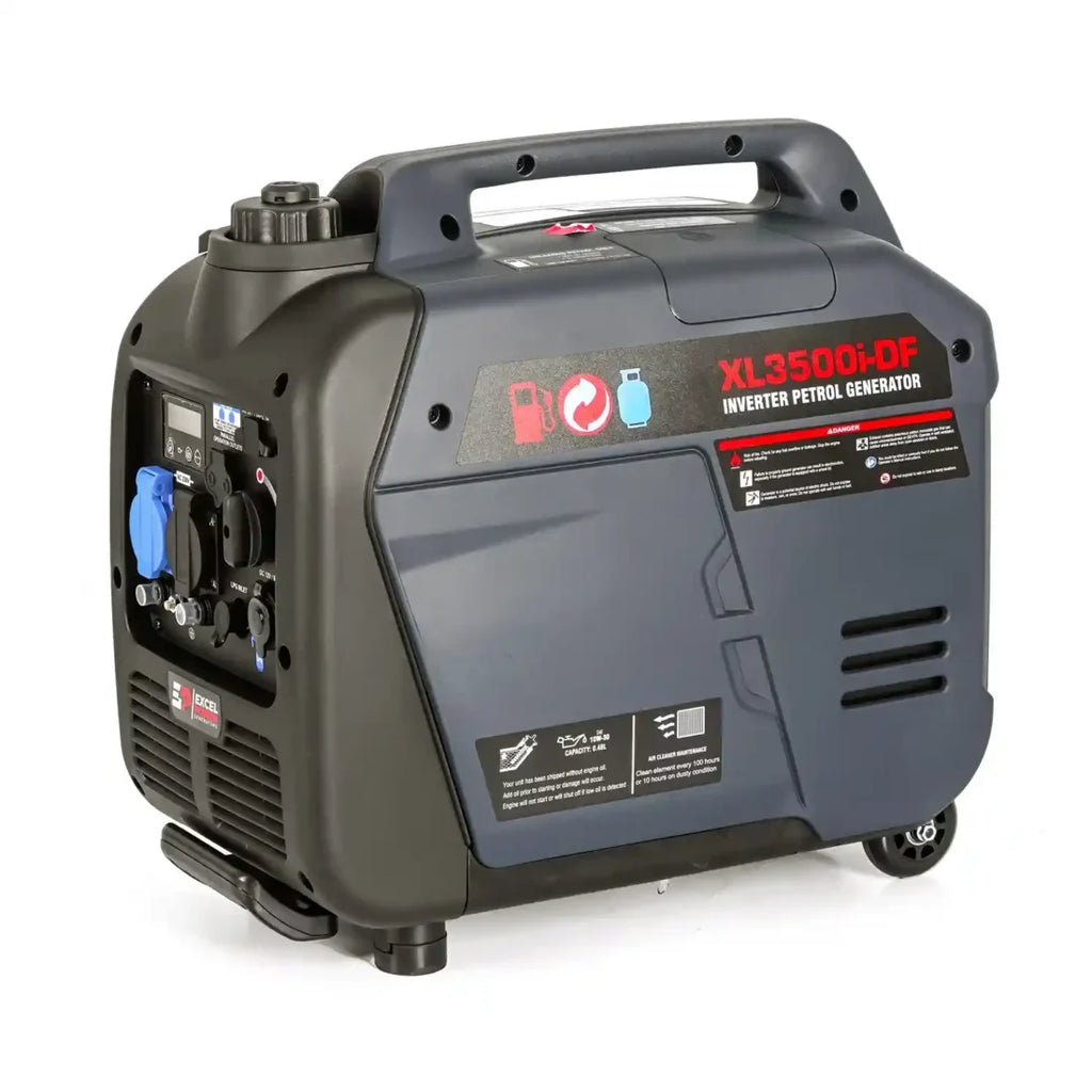 Excel Power XL3500i-DF 3.2KW Dual-Fuel Suitcase Generator