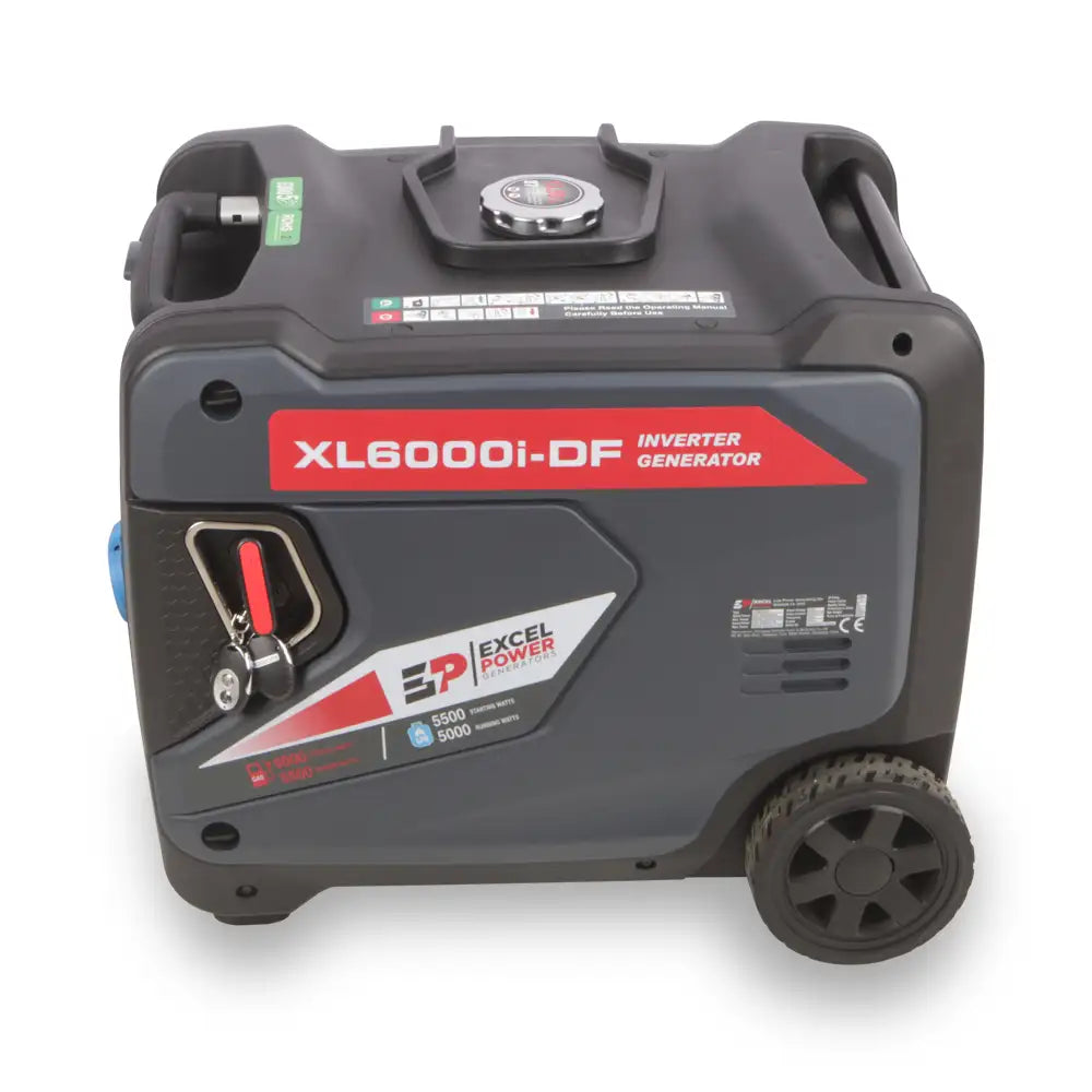 EXCEL POWER XL6000i-DF 6000W Dual Fuel Inverter Generator