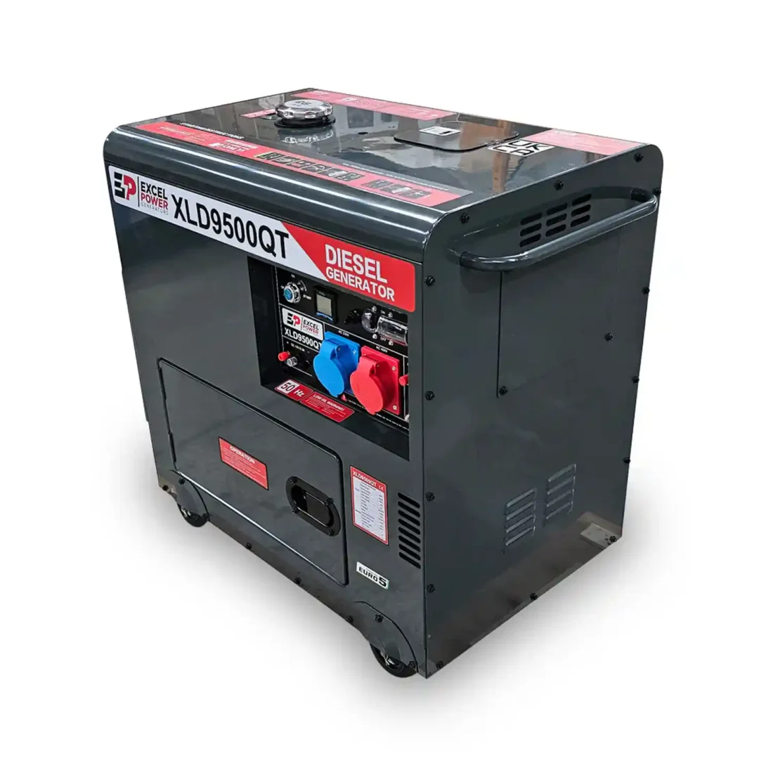 Excel Power XLD9500QT 6.5kW Three Phase Diesel Generator
