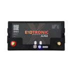 Twin Pack Exotronic 12V 180Ah Alpha IP67 Smart Bluetooth Lithium Batteries