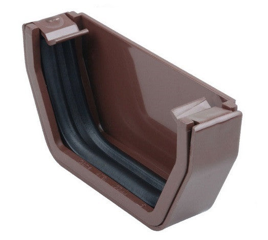 Gutter and Downpipe - Brown Square from Marshall-Tufflex - Virtual Plastics Ltd.