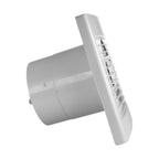 Through Wall Ventilation Kit – STYL Fan with Timer/Humidistat and Brown External Vent