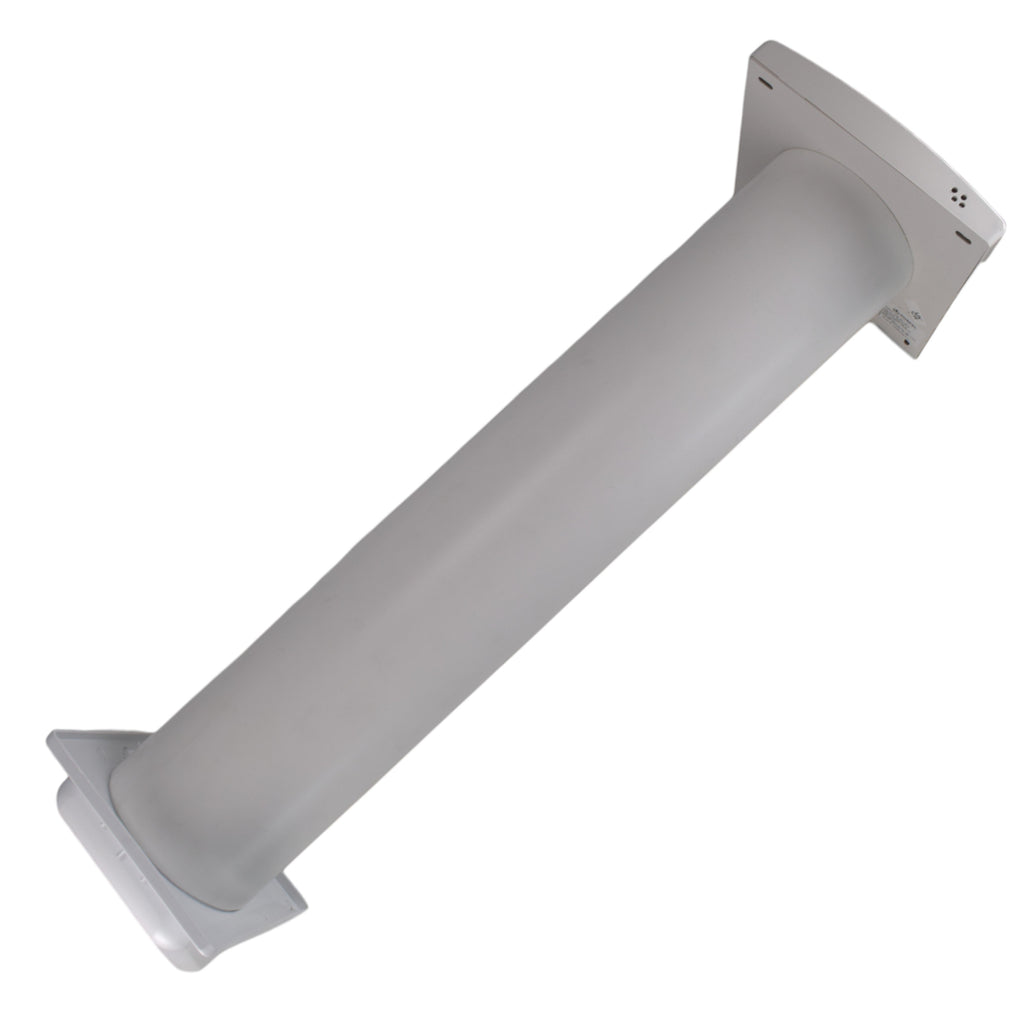 Through Wall Ventilation Kit - STYL Fan with Timer and White External Vent