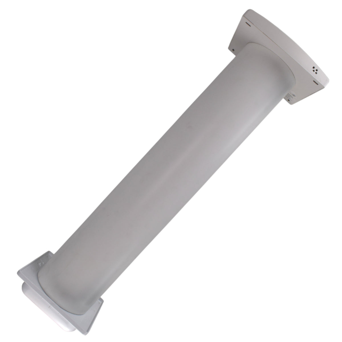 Through Wall Ventilation Kit - STYL Fan with Timer and White External Vent