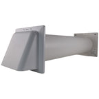 Through Wall Ventilation Kit - STYL Fan with Timer and White External Vent