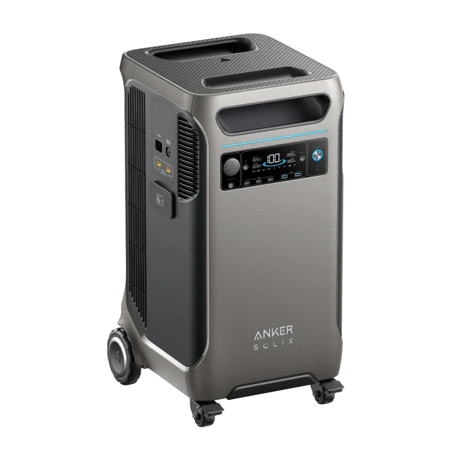 ANKER F3800 | 6000W | 3840Wh Grid-Backup/Portable Power Station