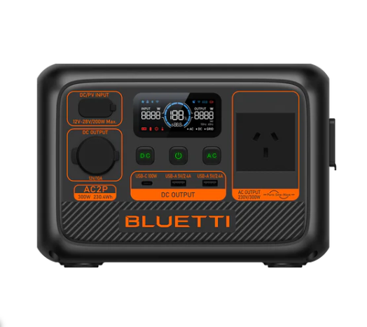 BLUETTI AC2P Portable Power Station | 300W 230.4Wh
