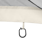 Replacement Mosquito Netting for Gazebo 10' x 12'with Zippers, White