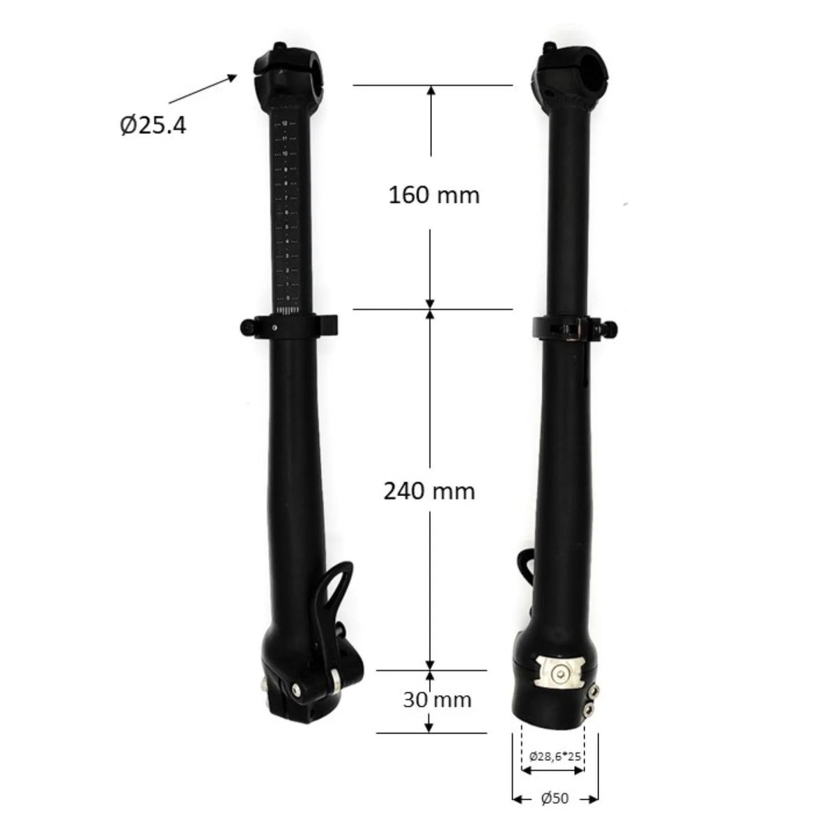 Stem Telescopic FH11W