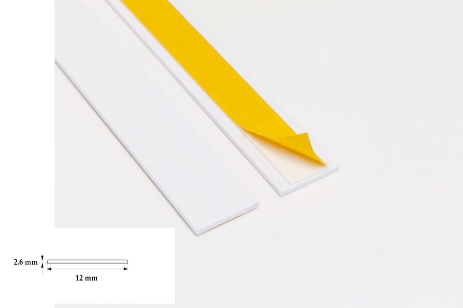 Cutting PVC trim strip to 1 metre length