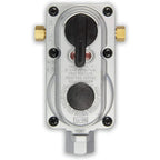 Flame King KT12ACR-2 2 Stage Auto Propane Gas Regulator w/ 2 - 12" Pigtails