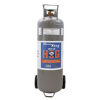 Flame King YSN100HOG 100 LBS Horizontal/Vertical Propane Cylinder w/ POL Wheels