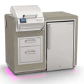 Fire Magic Electric Grill Island Bundle with Refrigerator