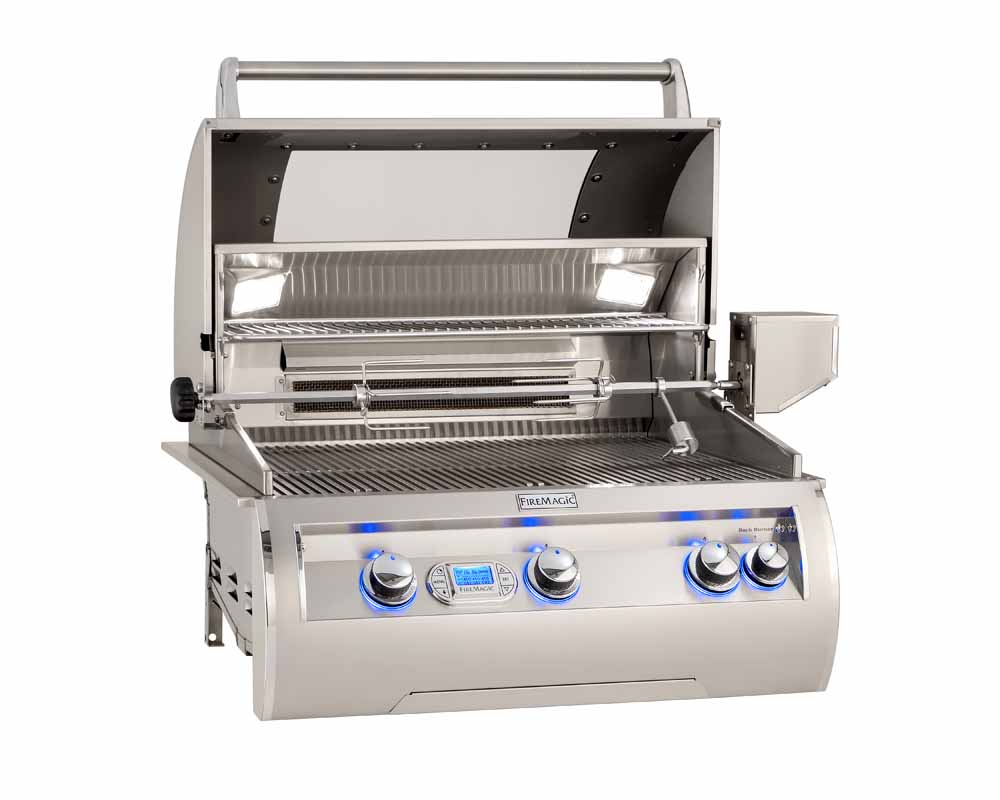 Fire Magic Echelon Diamond E660i 30" Built-In Gas Grill (Digital Thermometer & Magic View Window)