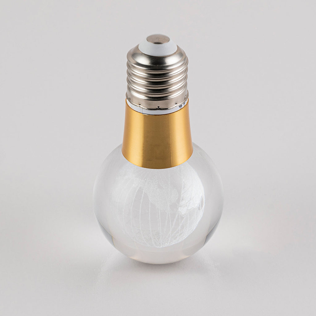 ATLAS GLOBE Crystal LED Light Bulb