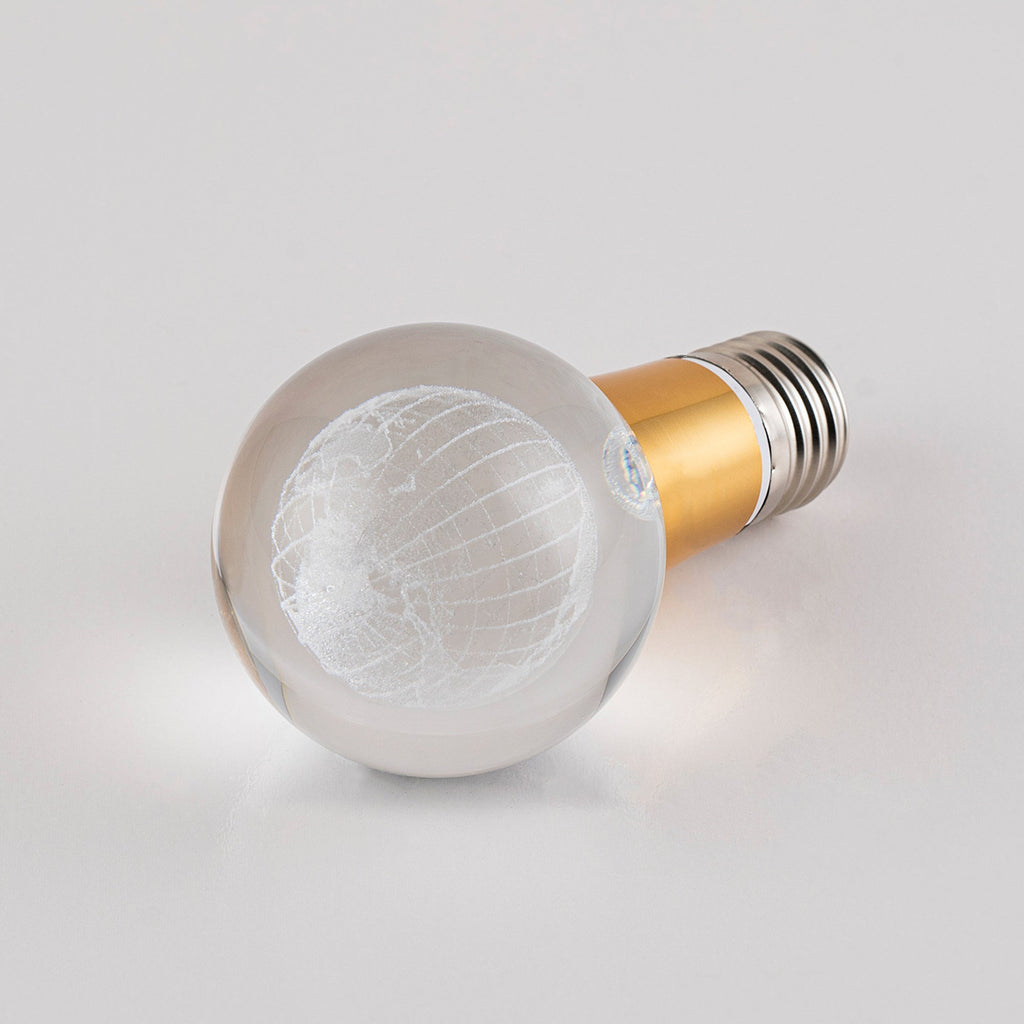 ATLAS GLOBE Crystal LED Light Bulb