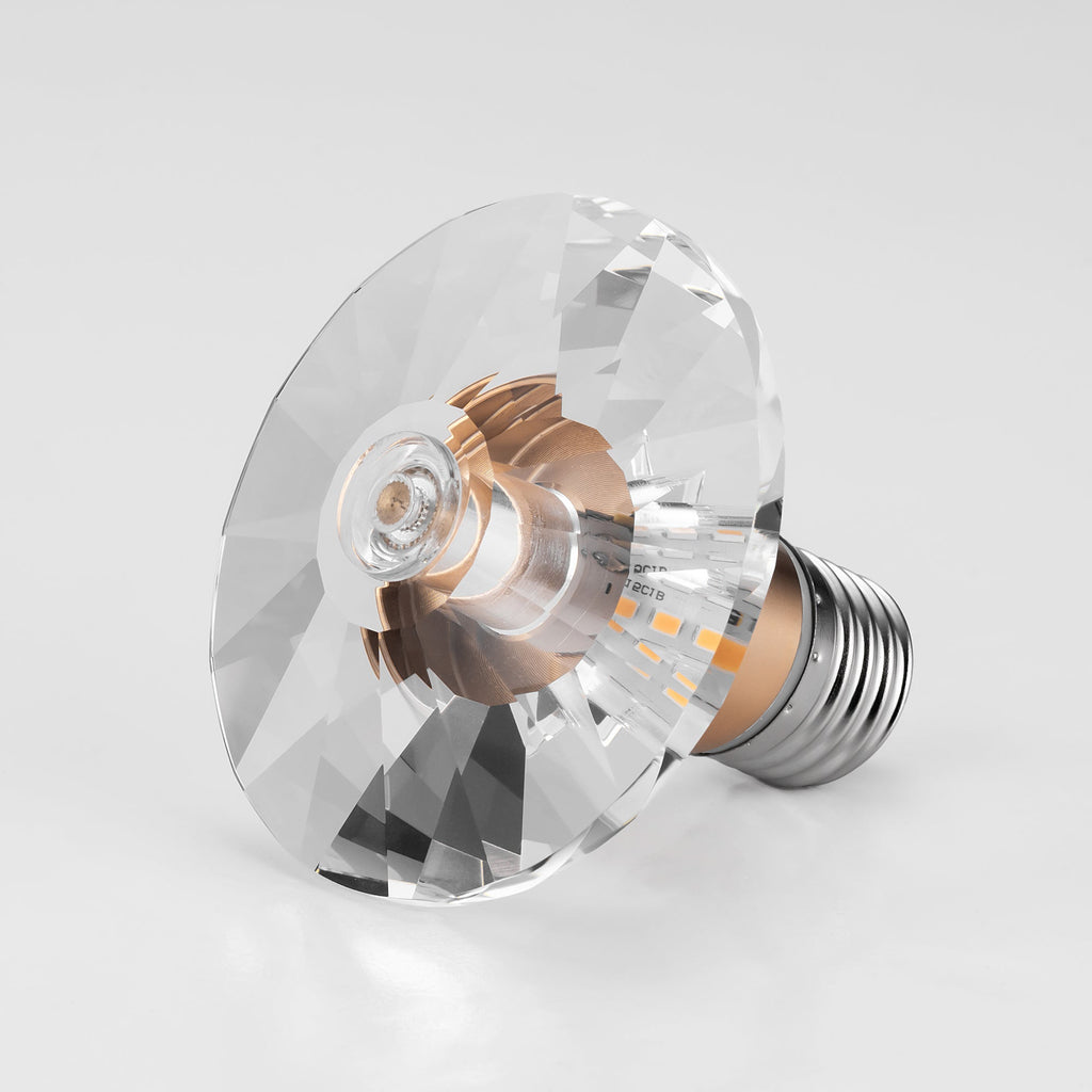 SAUCER DIAMOND Crystal LED Light Bulb - Large