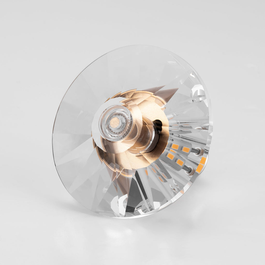 SAUCER DIAMOND Crystal LED Light Bulb - Large