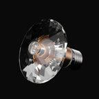 SAUCER DIAMOND Crystal LED Light Bulb - Large