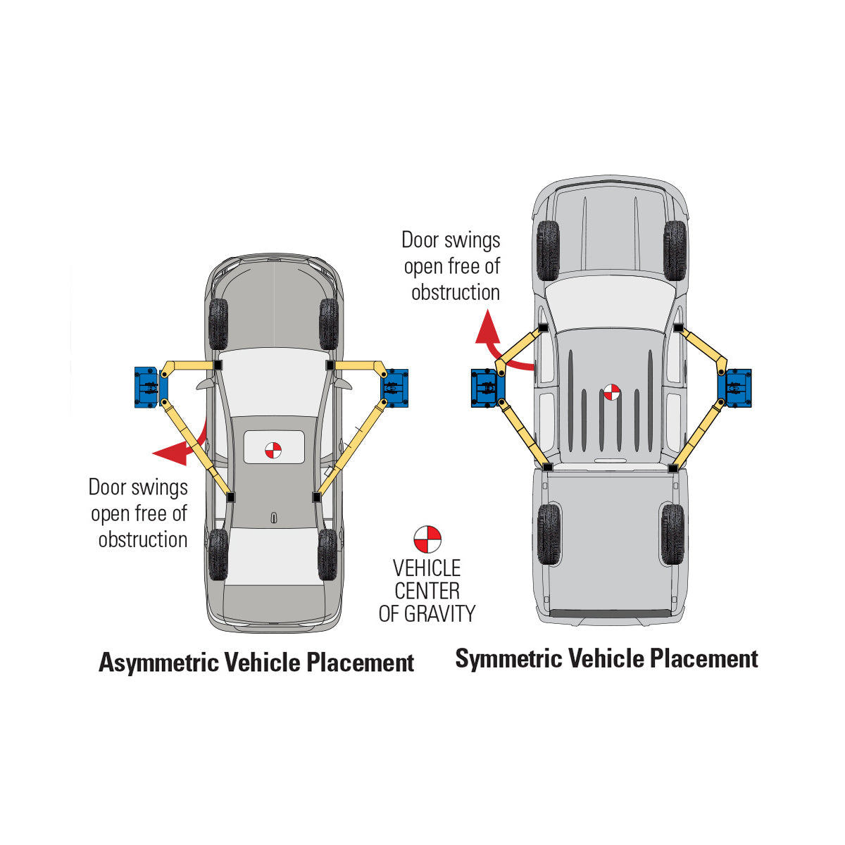 Forward-Lift  I12PRO Two-Post Car Lifts Height 178"