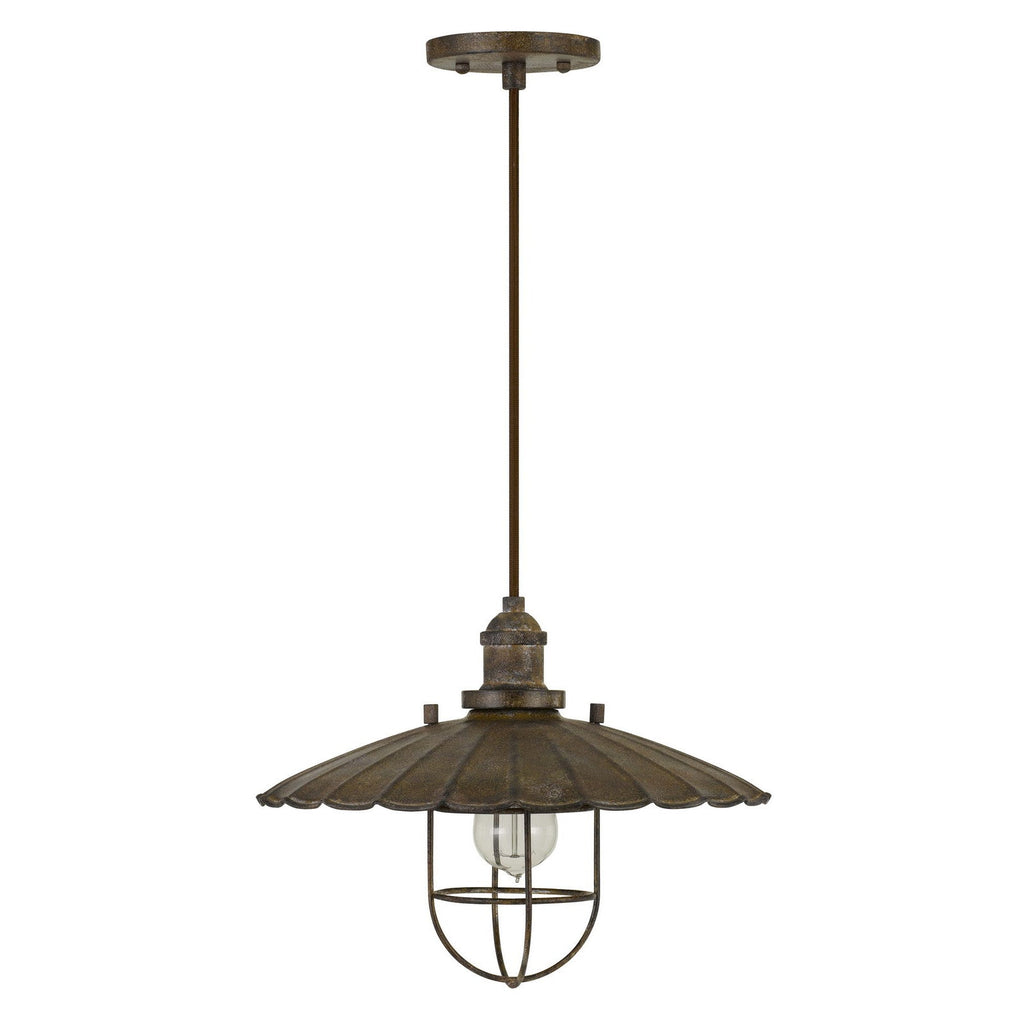 Open Box - Olive 14" Wide Pendant