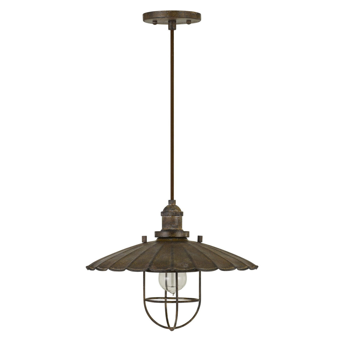 Open Box - Olive 14" Wide Pendant