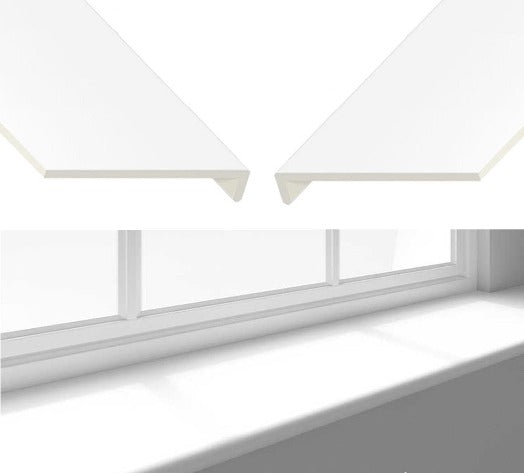 Window Sill Cover Boards - Square Edge (1m Length)