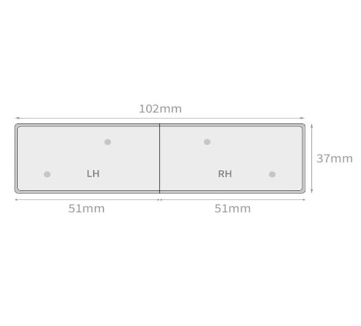 Window Sill Cover Boards - Square Edge (1m Length)