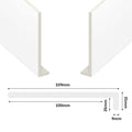Window Sill Cover Boards - Square Edge (1.25m Length)