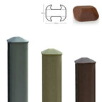Composite Fencing Posts with Cap