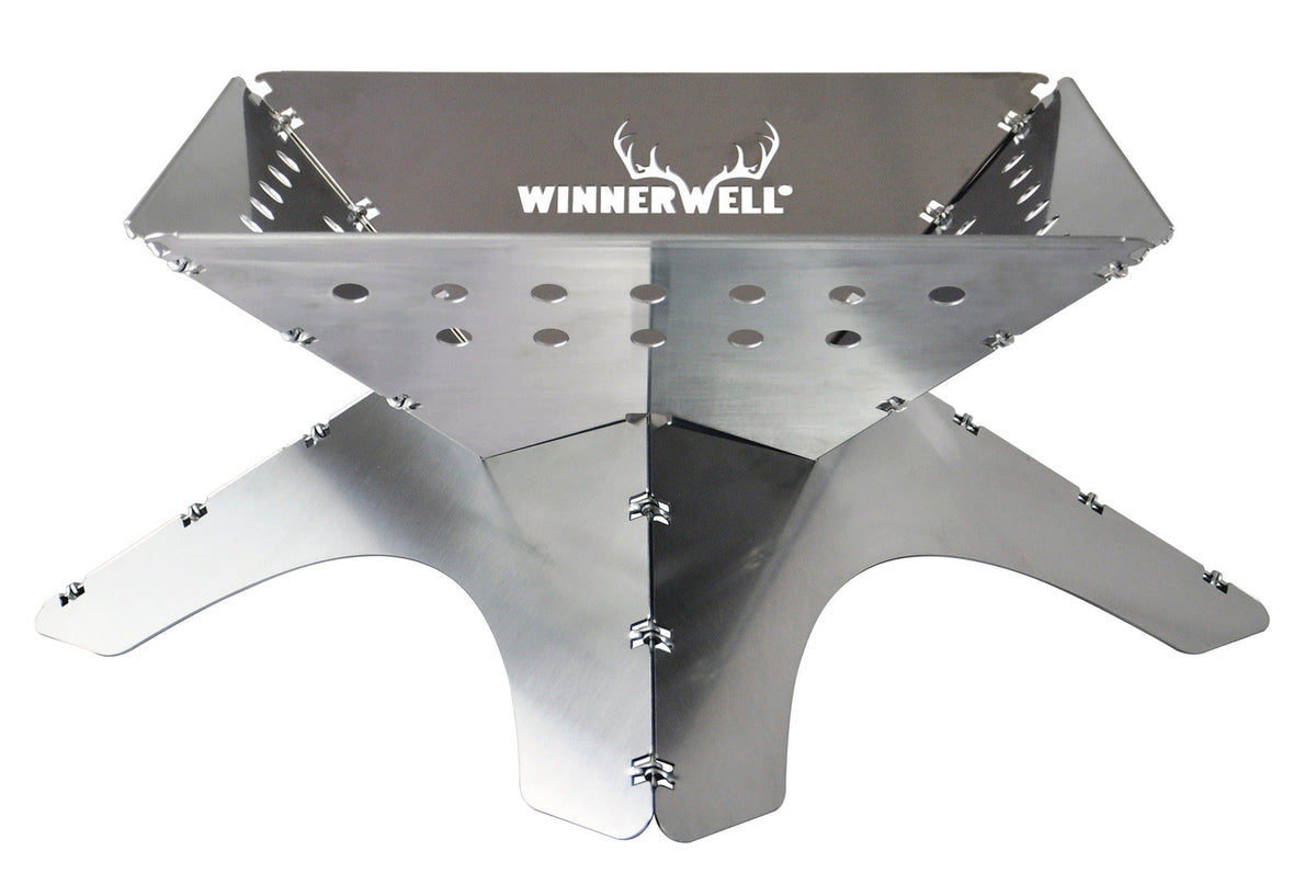 Firepit Flatpack By Winnerwell - Large / Stainless Steel