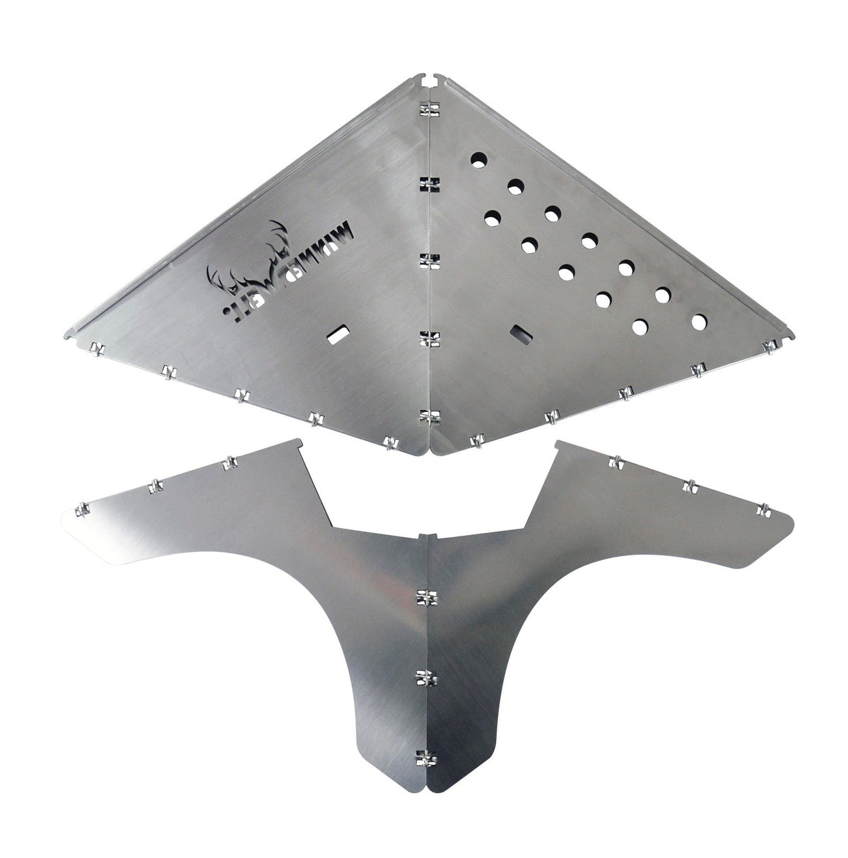 Firepit Flatpack By Winnerwell - Large / Stainless Steel
