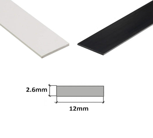 Plastic Flat Bar Plastic Strips 12mm