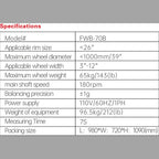 Fortisky FWB-95B Wheel Balancer