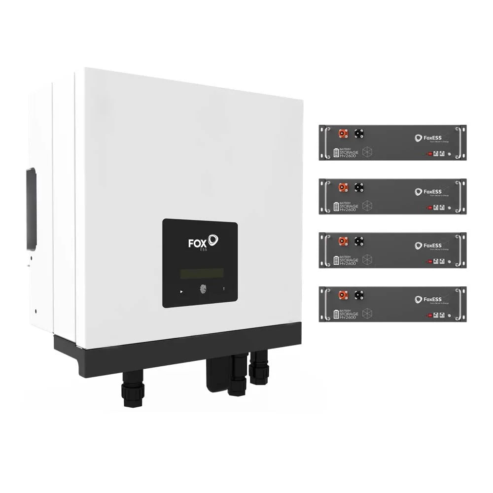 Fox ESS AC Coupled 5-18kWh Energy Storage System with 3.7kW AC Charger Inverter