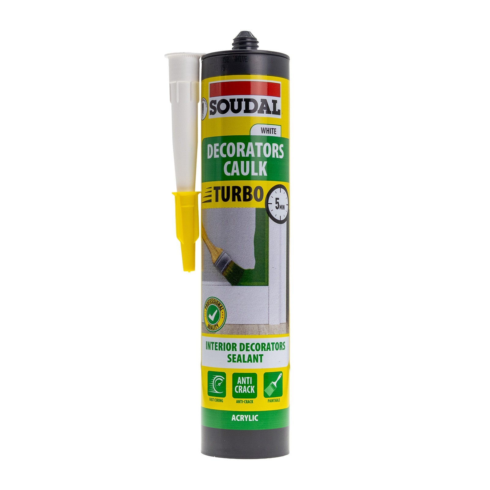 Soudal Turbo Decorators Caulk