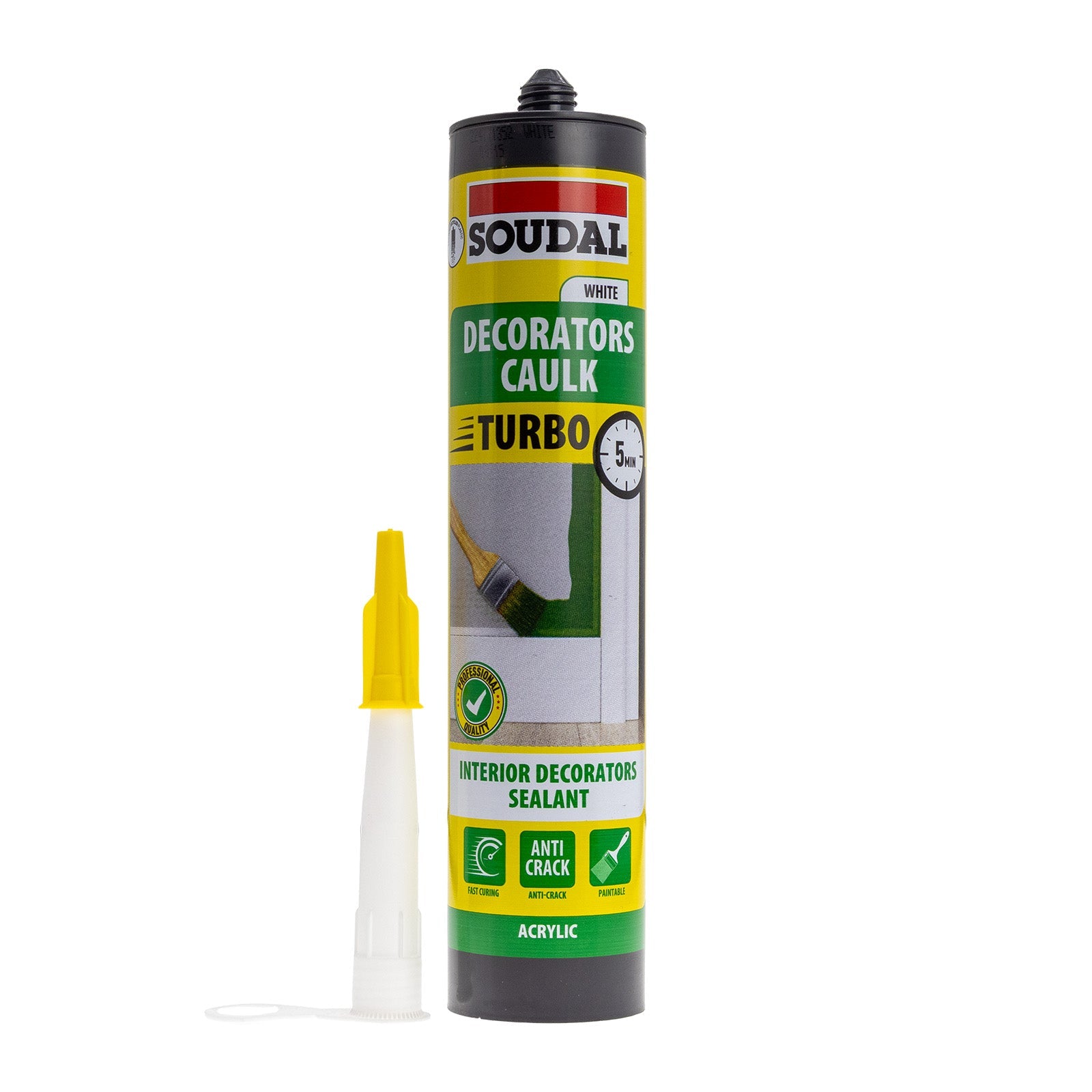 Soudal Turbo Decorators Caulk