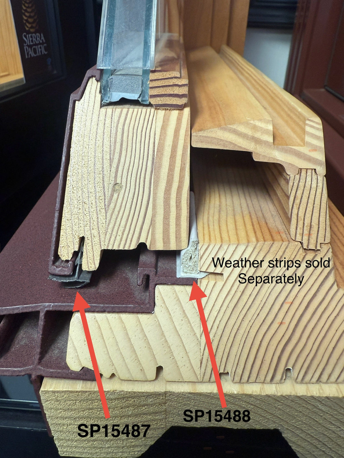 SP15487 - Casement Weather Strip Hinged Side