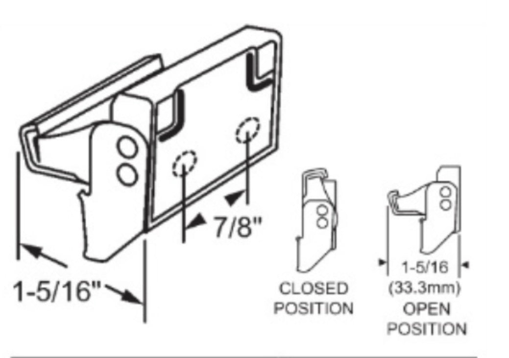 311 Toggle Lock wtih Keeper - Old Style