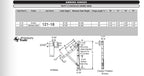 121-18: Amesbury Truth Truth 13 Concealed - 18 inch non adjustable awning hinge kit