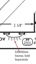S3003 - Door Sweep Only