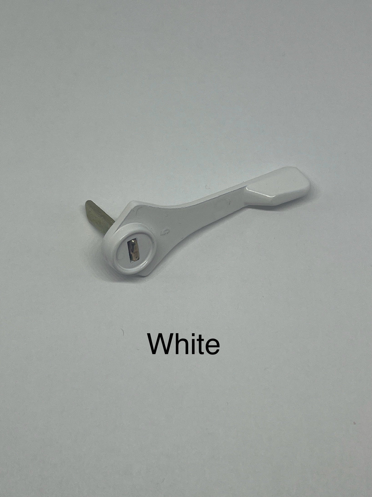 S5001 - PD Sliding Door Turning Lever - Thumb Lever - Door Latch Color white