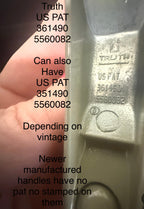 131 Amesbury Truth Folding Handle for Casement and Awning Operator 11/32 Inch Spline