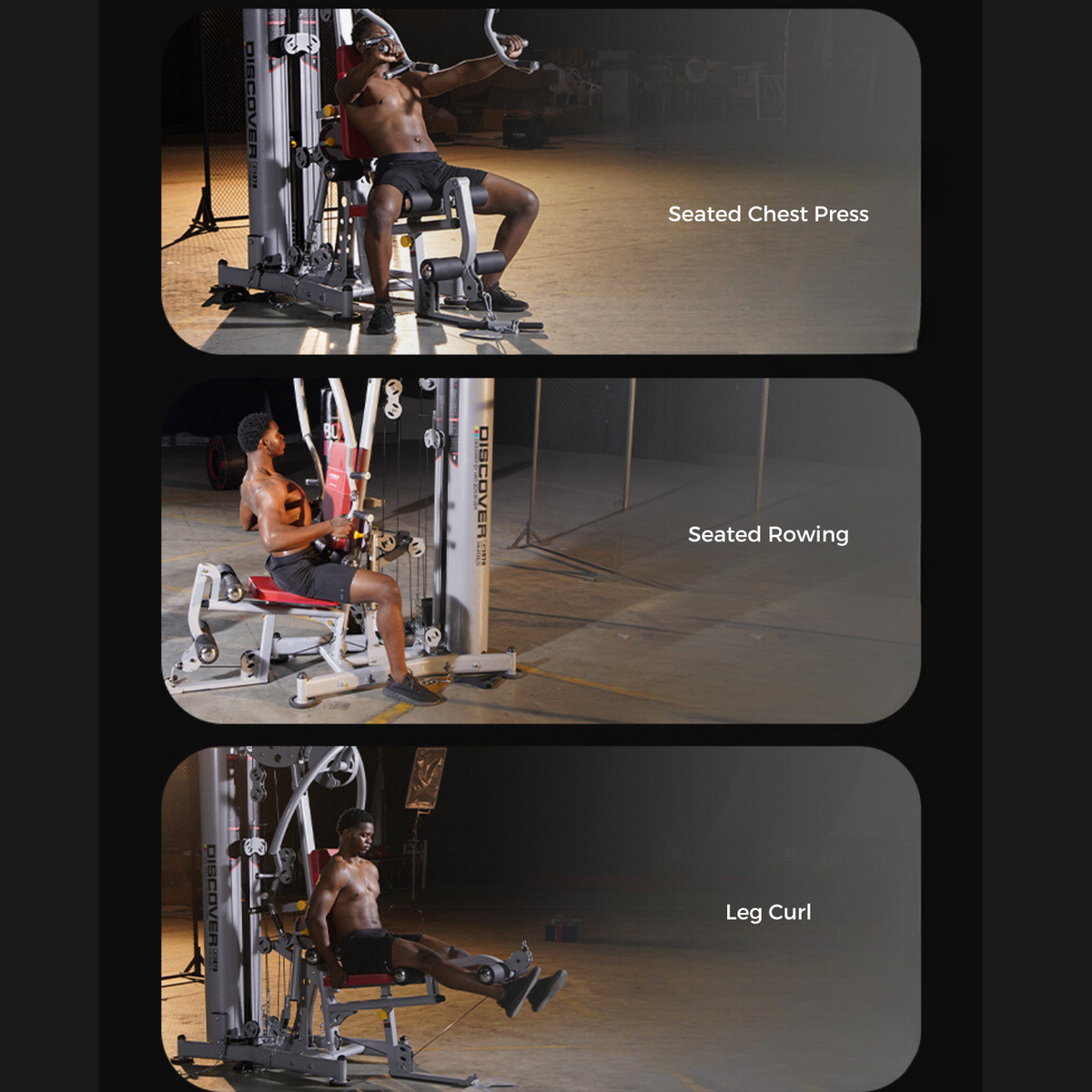 Harison Discover HR-G1070-B Modular Multi-Gym + Leg Press